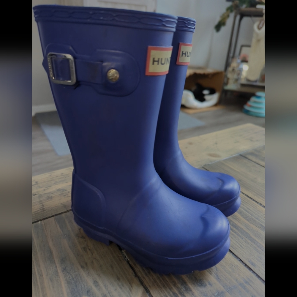 Hunter boots girls size 9 toddler